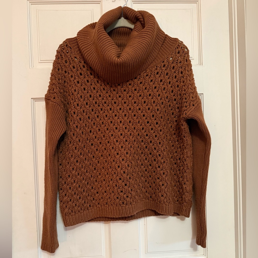 Gorgeous Brown Turtleneck Sweater from Alice and Olivia
